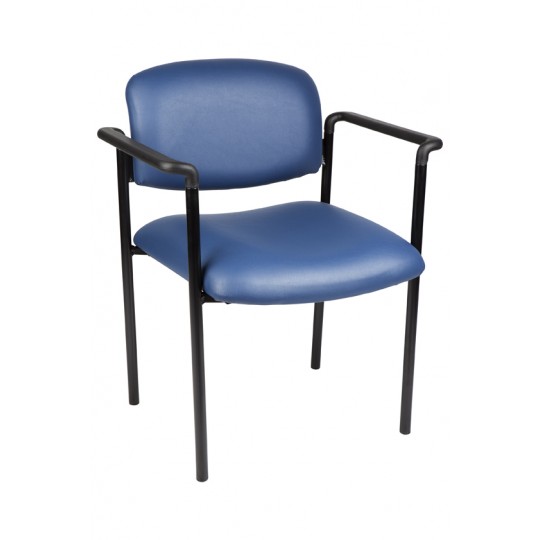 Ziggy Straight Arm Chair Stackable